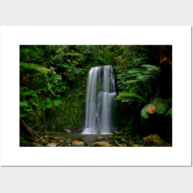 Beauchamp Falls, Otways, Victoria Wall Art by paulmp